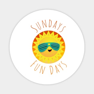 Sunday Funday Magnet